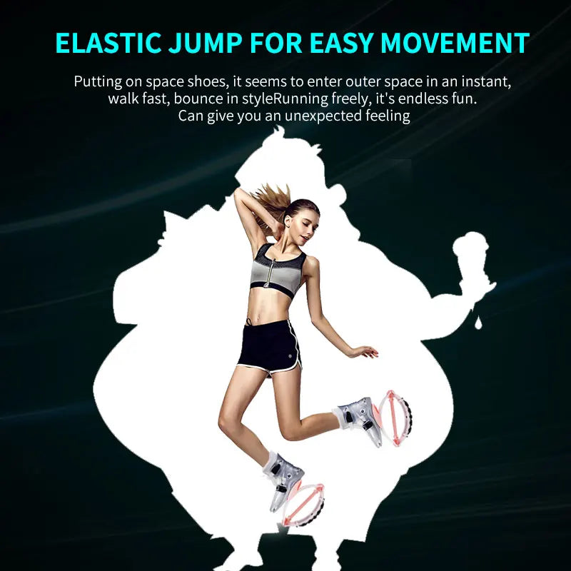 2020 New Kangaroo Jumping Shoes Slimming Shoes Bouncing Sport Fitness Shoes Saltar Toning Shoes Wedge Sneaker Women Men Jump