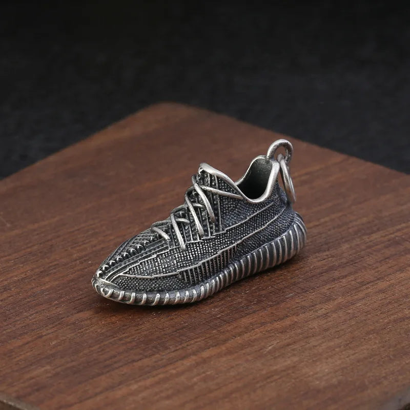 925 sterling silver stylish trendy coconut shoe pendant men thai silver fashionsense of design necklace pendant