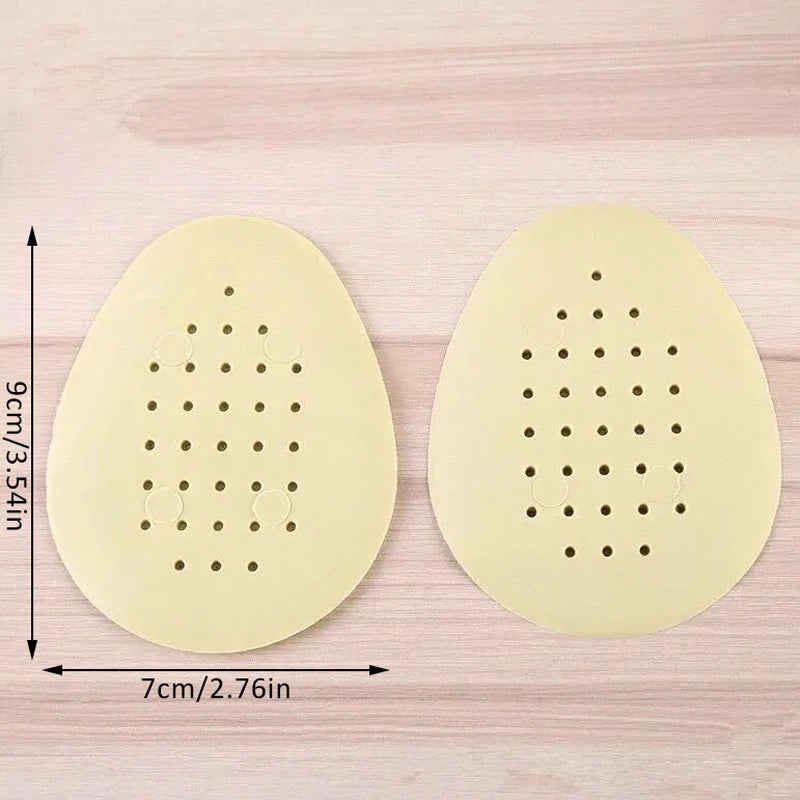 2pcs Forefoot Pads For Women High Heels Anti-slip Foot Care Shoe Pads Stickers Pain Relief Insert Insoles