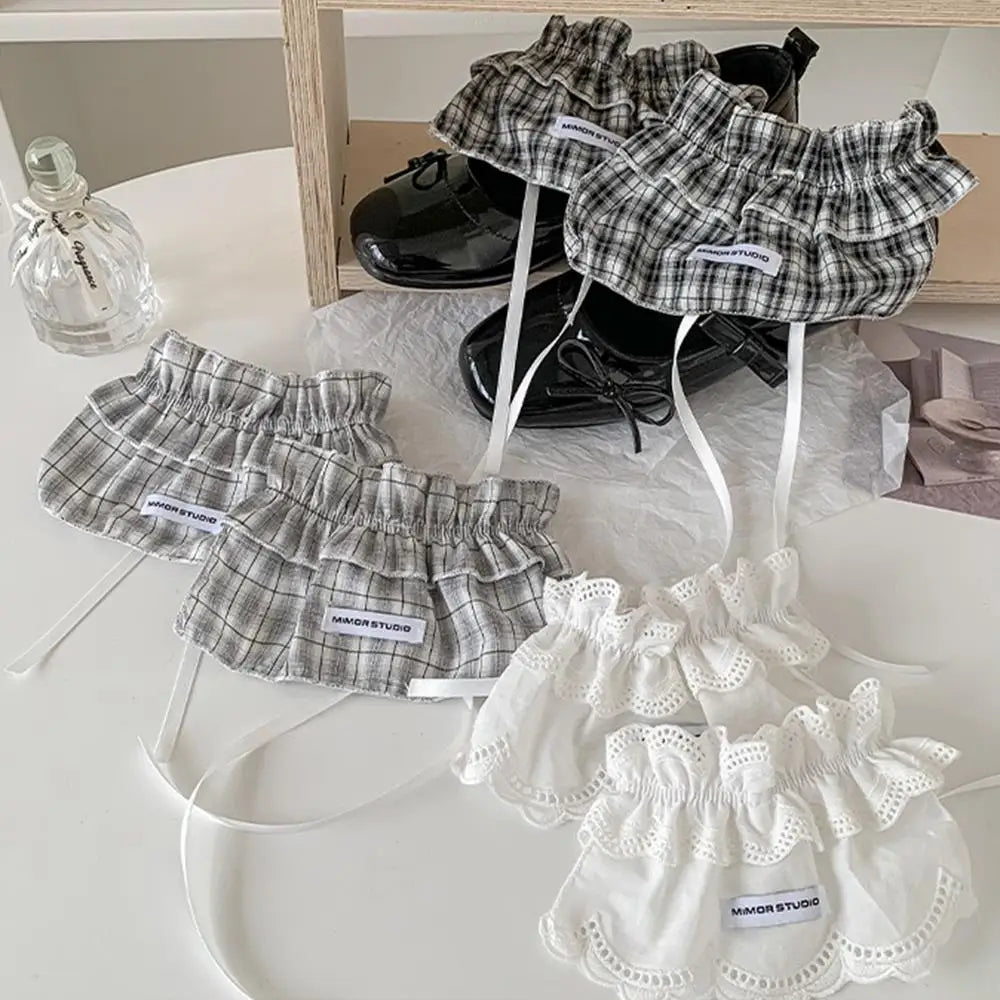 Summer Ins Tied Band Socks Pile Up Socks Girls Sweet Leg Warmer Women Lace-up Lolita Socks Shoe Charms Heap Sock Boot Cuffs Hot