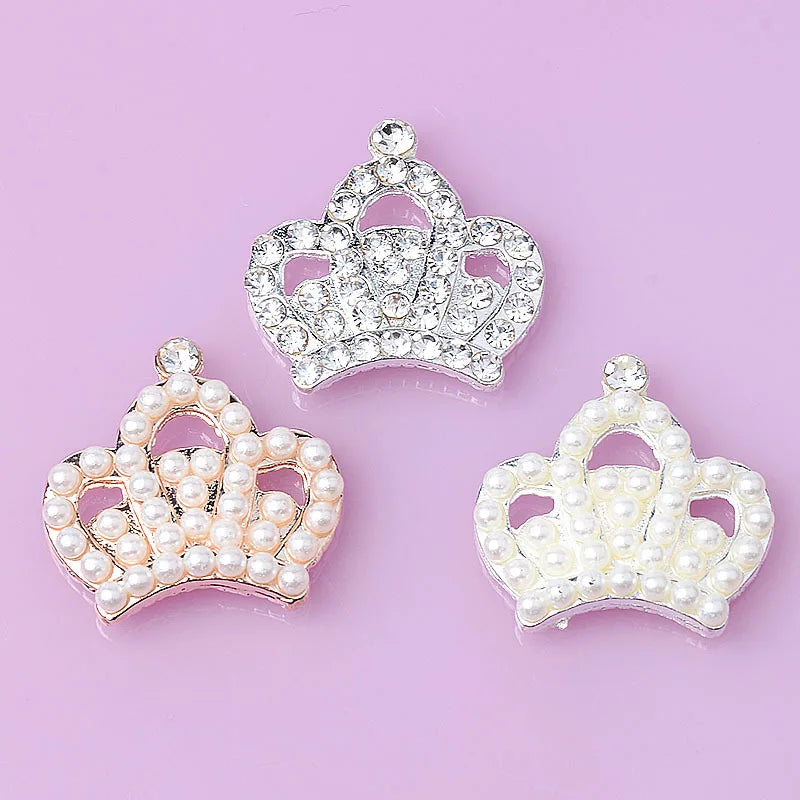 100 piece set flower plate crystal buckle crown water crystal pearl flower plate shoes and clothing bag headgear DIY jewelry