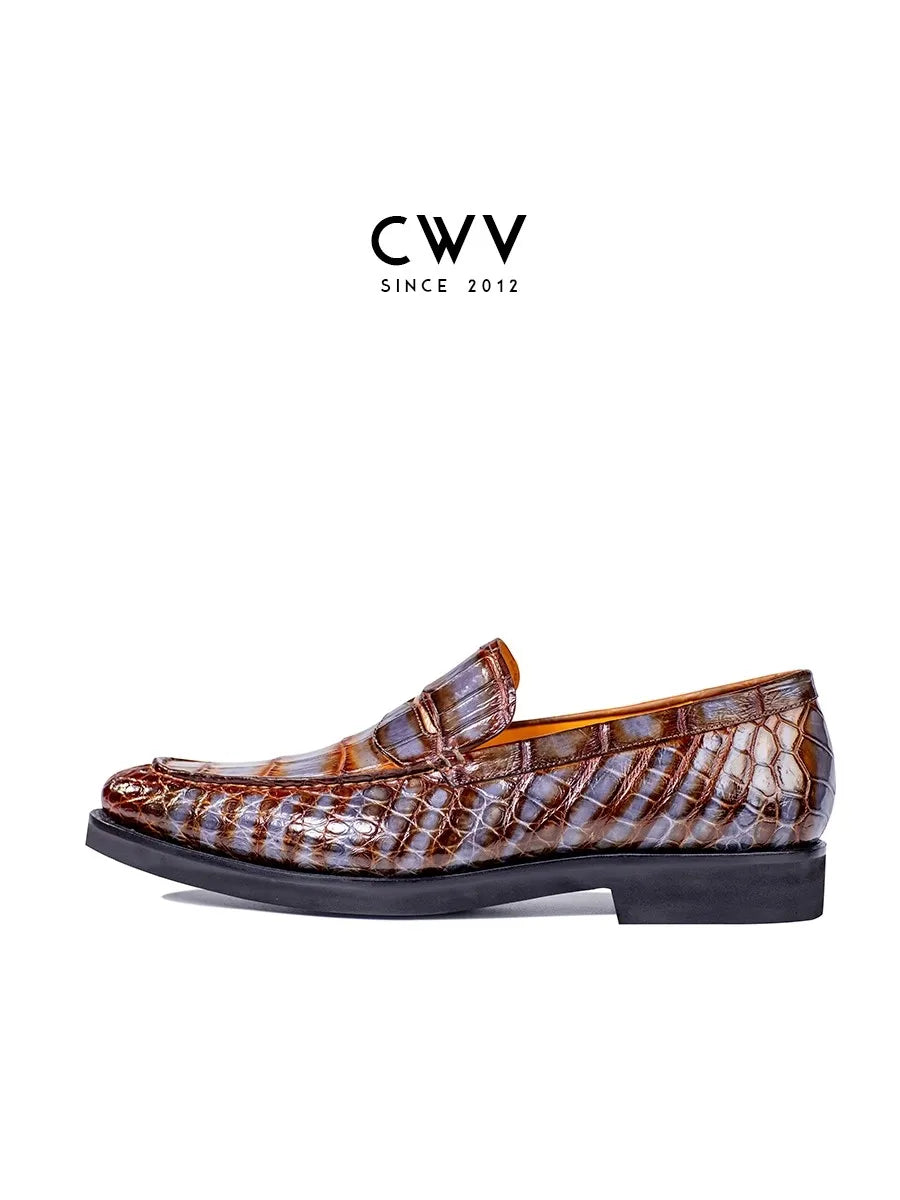 CWV man Lazy summer men crocodile shoes manual Casual shoes