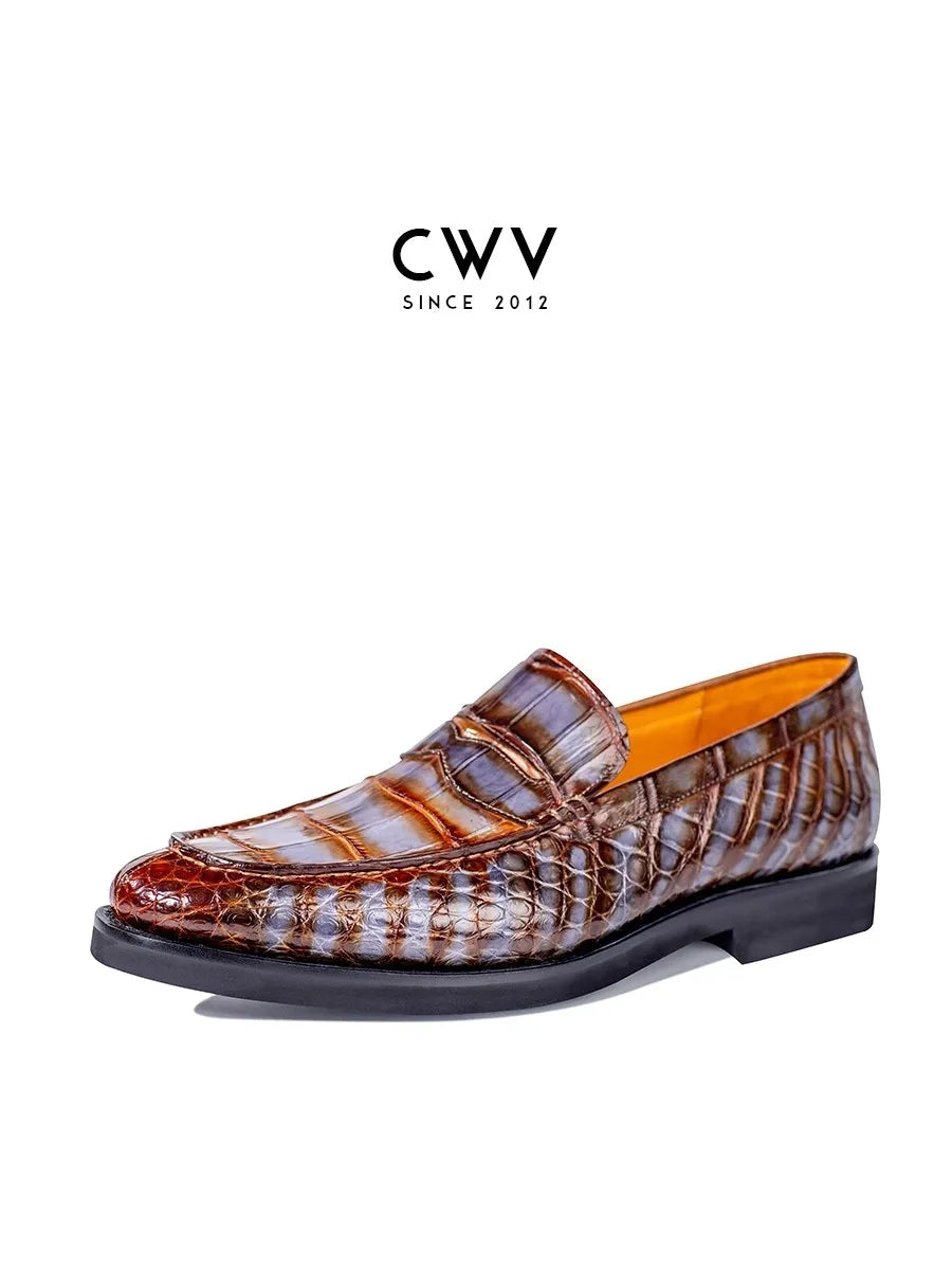CWV man Lazy summer men crocodile shoes manual Casual shoes