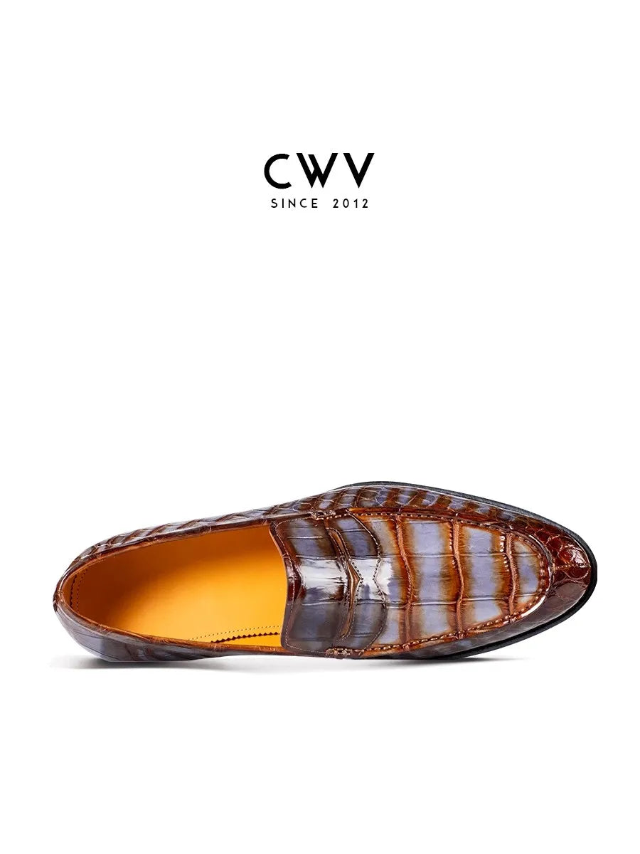 CWV man Lazy summer men crocodile shoes manual Casual shoes