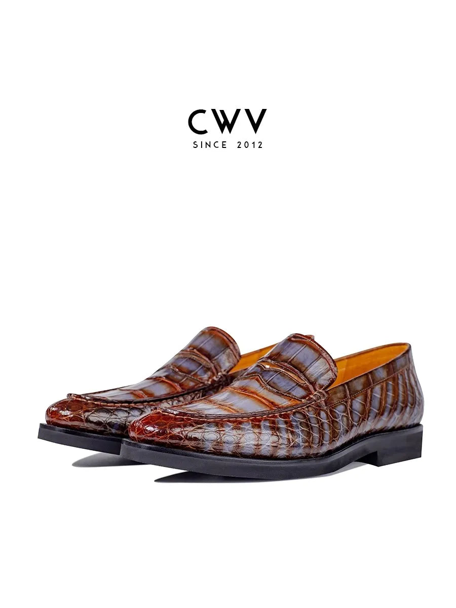 CWV man Lazy summer men crocodile shoes manual Casual shoes