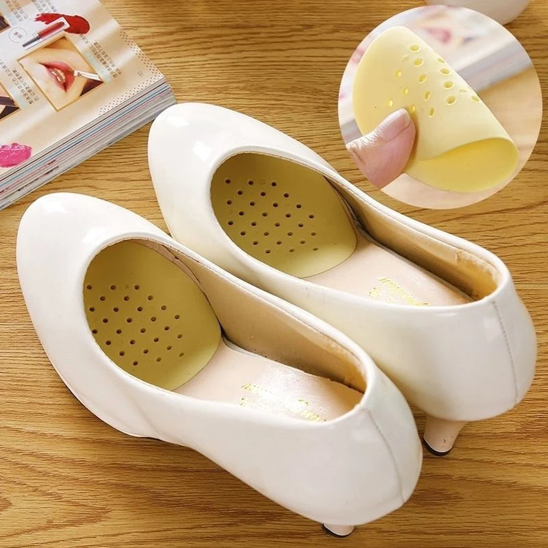 2pcs Forefoot Pads For Women High Heels Anti-slip Foot Care Shoe Pads Stickers Pain Relief Insert Insoles