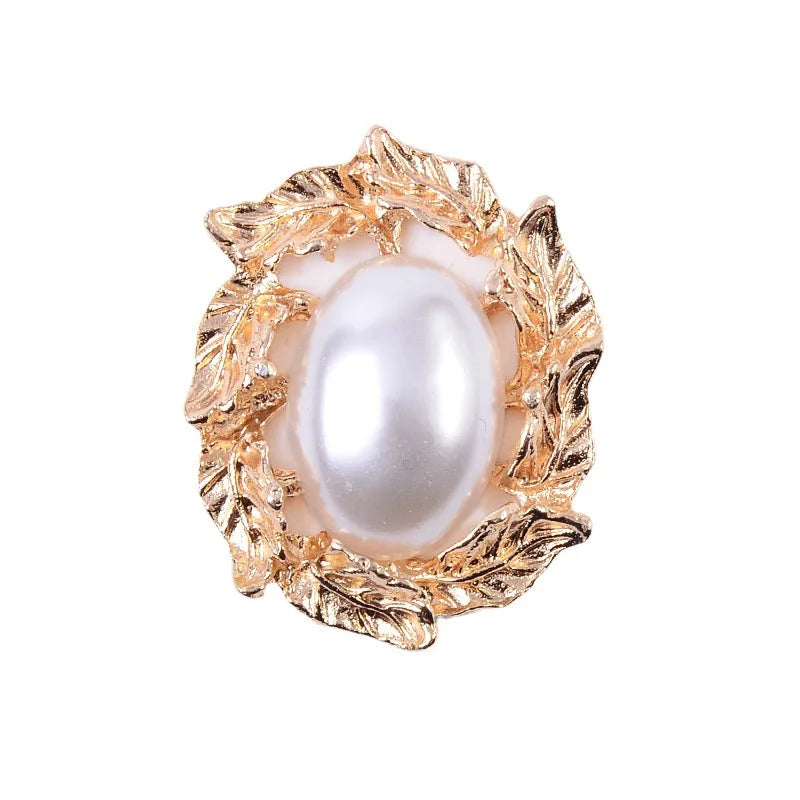 100Pcs sets new combined material feather flower inlaid crystal flower plate crystal buckle DIY shoes bag clothing accessories