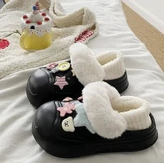 Thick-soled height-increasing sandals are women's slippers outdoor fashionable DIY garden slippers and wooden clogs womens shoes