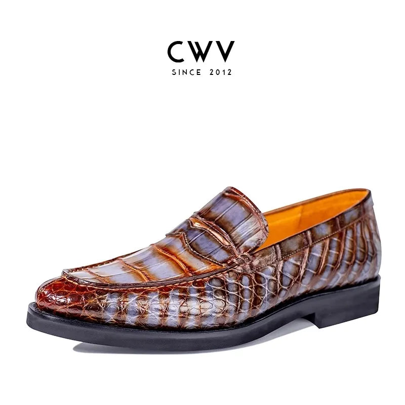 CWV man Lazy summer men crocodile shoes manual Casual shoes