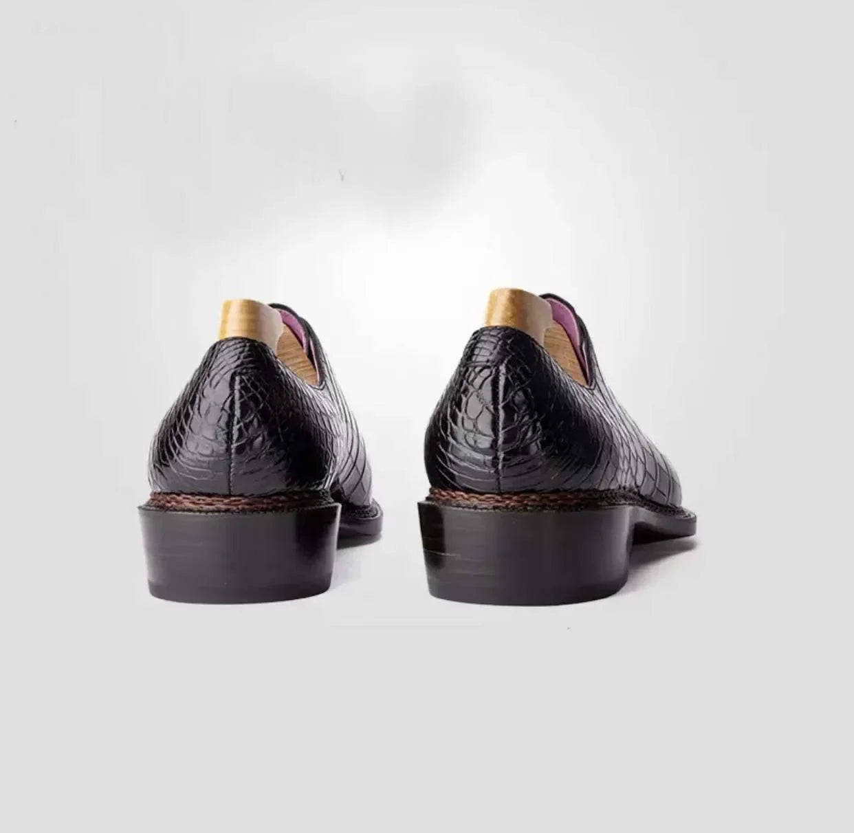 shenzhuangsanbao new arrival men dress shoes men formal shoes men crocodile shoes