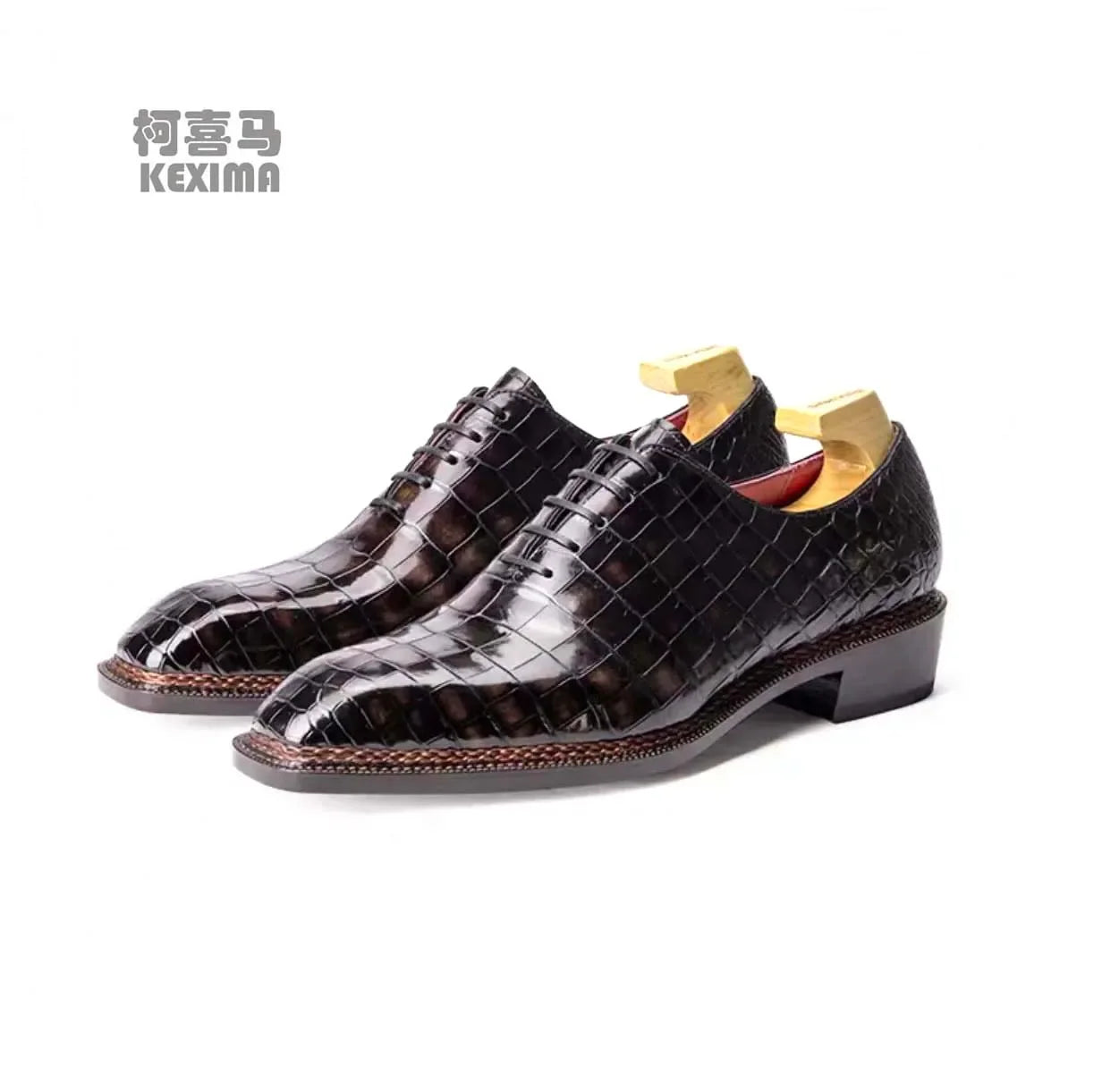shenzhuangsanbao new arrival men dress shoes men formal shoes men crocodile shoes