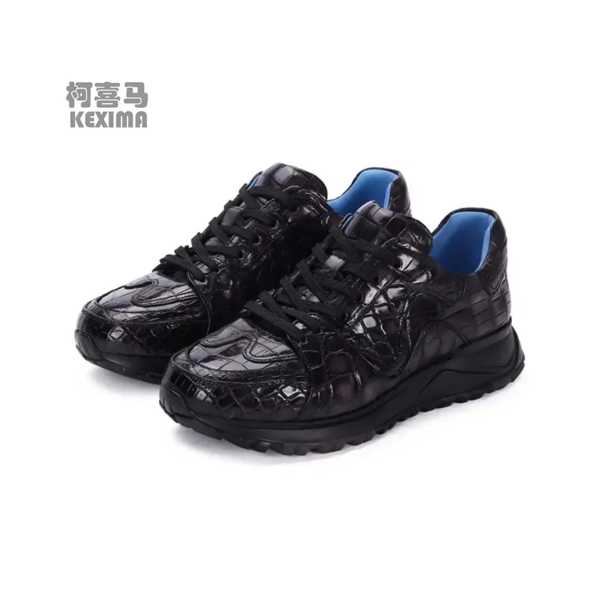 shenzhuangsanbao new arrival men crocodile shoes male crocodile shoes