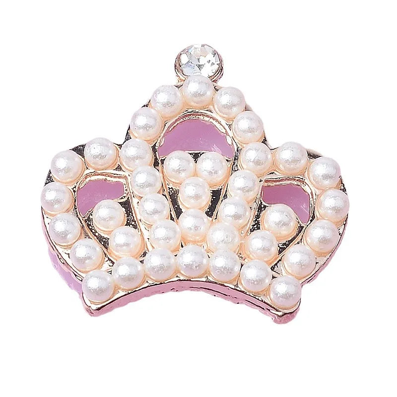 100 piece set flower plate crystal buckle crown water crystal pearl flower plate shoes and clothing bag headgear DIY jewelry