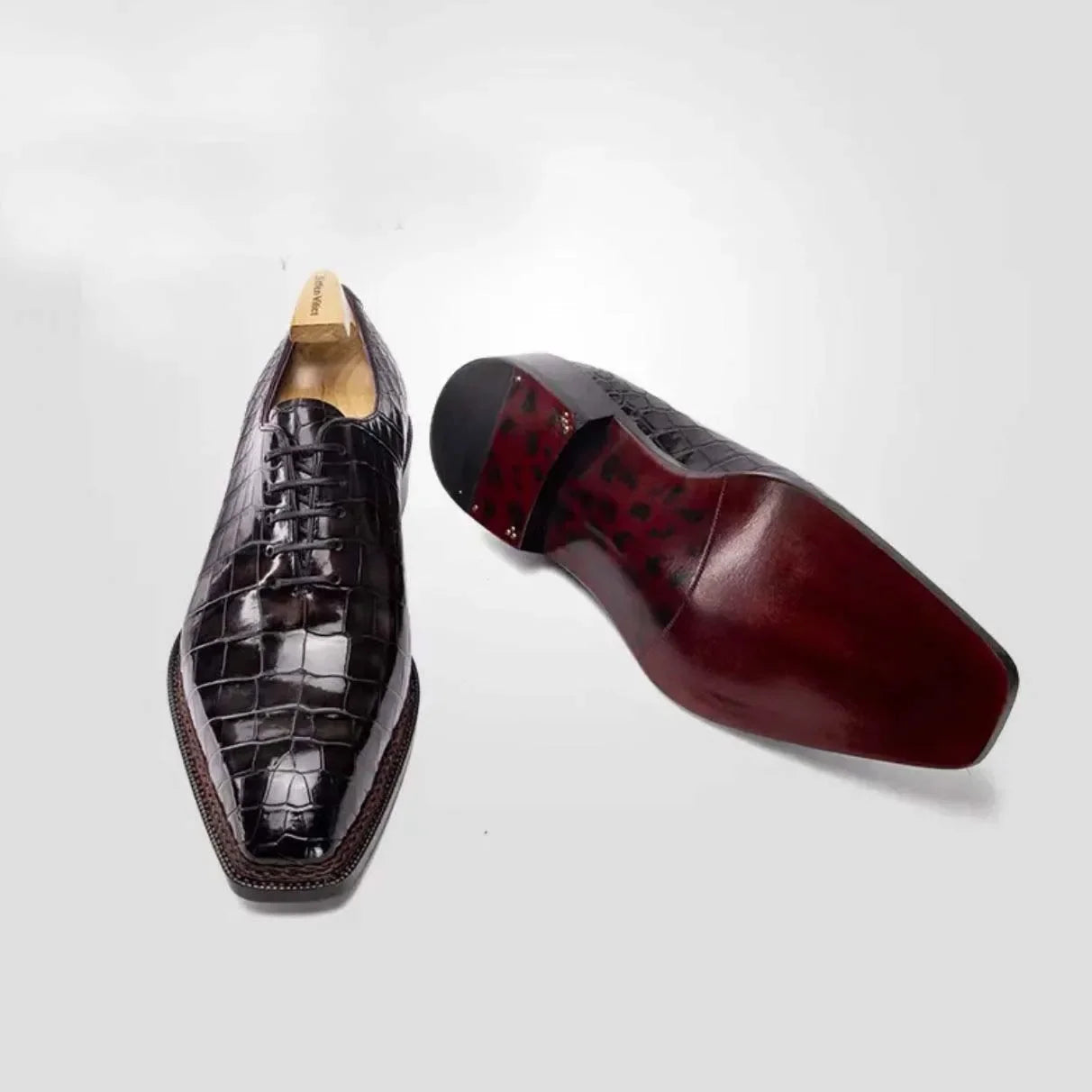 shenzhuangsanbao new arrival men dress shoes men formal shoes men crocodile shoes