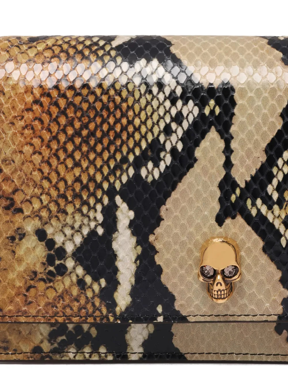 Alexander McQueen snakeskin shoulder bag